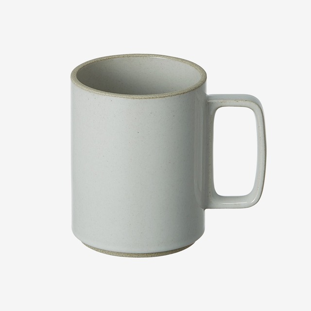 Hasami Porcelain (ハサミポーセリン) Mug cup (Clear / グレー) HPM021【85x106】 Lサイズ