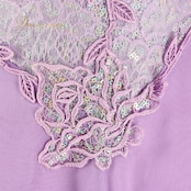 社交ダンス 衣装 スタンダード ドレス ワンピース パーティドレス Sekine ダンス衣装 パープル系 シルバー系 紫 レース スパンコール 長袖 リュック?