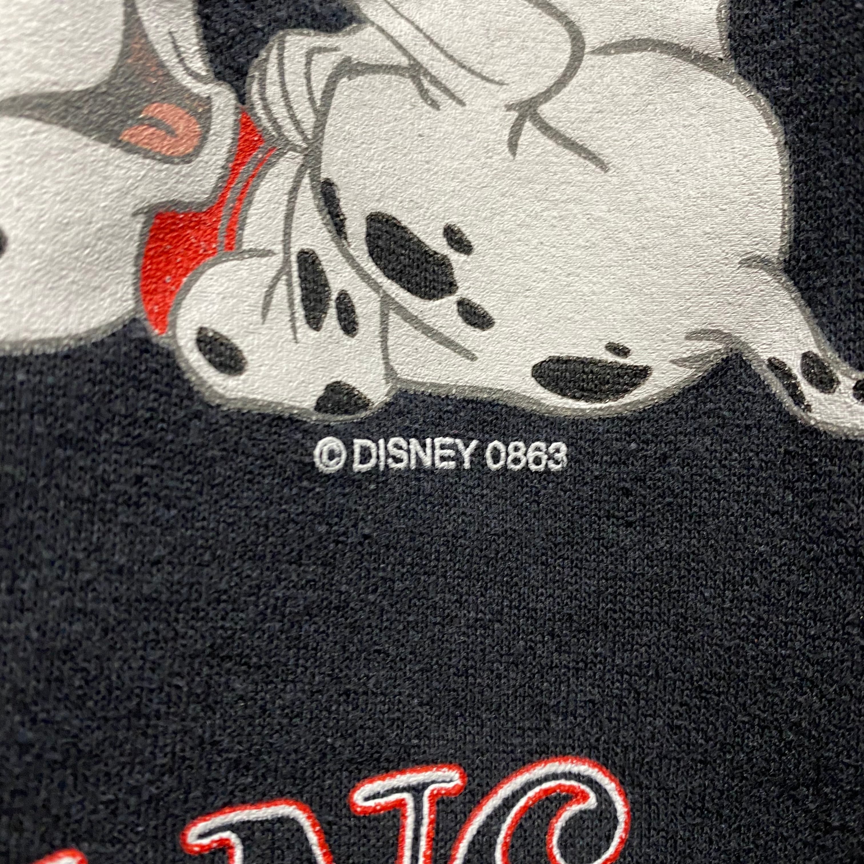 USA製 90's Disney 101匹わんちゃん クルエラ スウェット