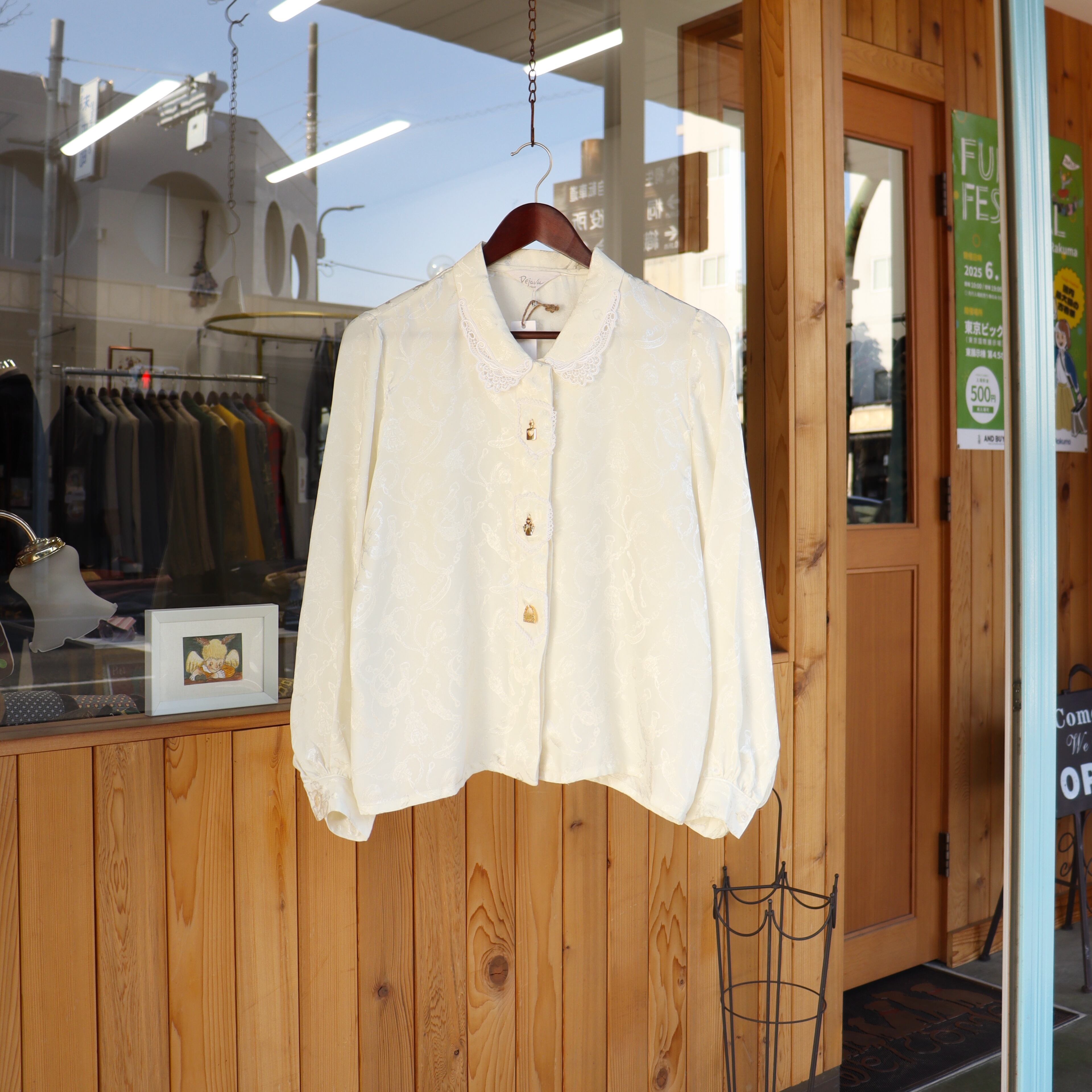 JAPAN vintage retro blouse shirt