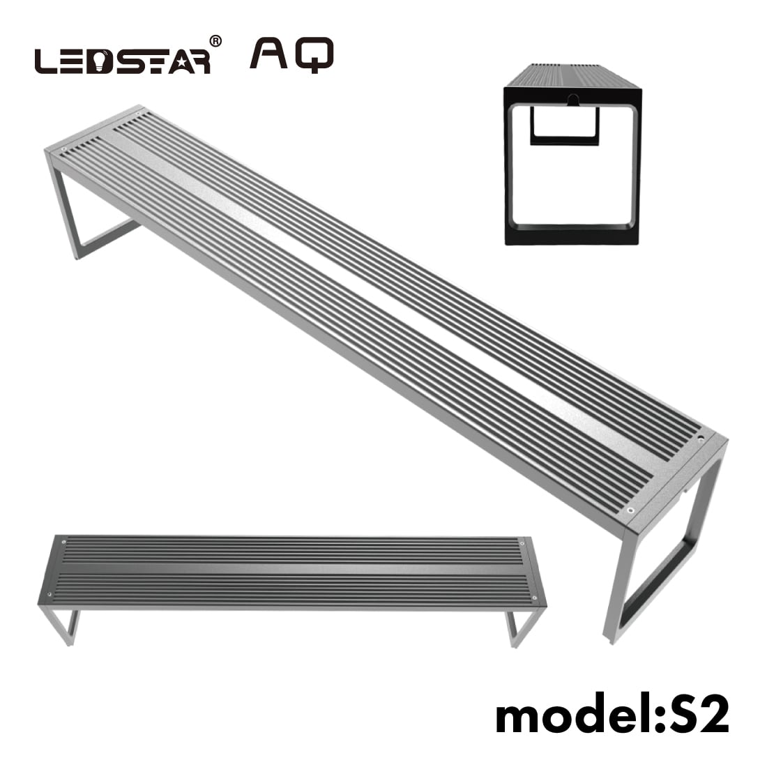 LEDSTAR モデルS2 AQ-S60 水槽 LEDライト PSE認証 技適認証済 メーカー
