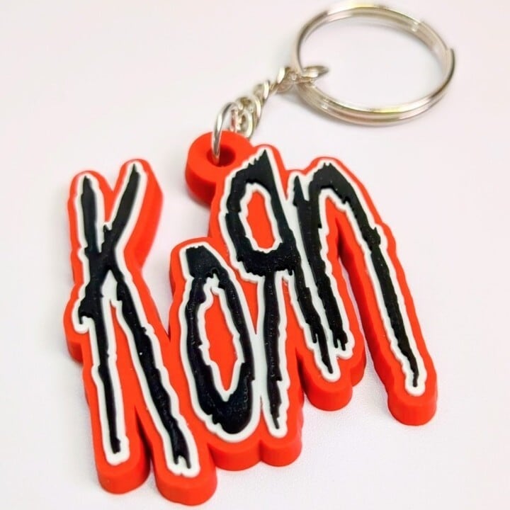 送料無料！ ★ラバーキーホルダー★ 【 Korn（ コーン ）】 〚アメリカン雑貨 アメトイ〛
