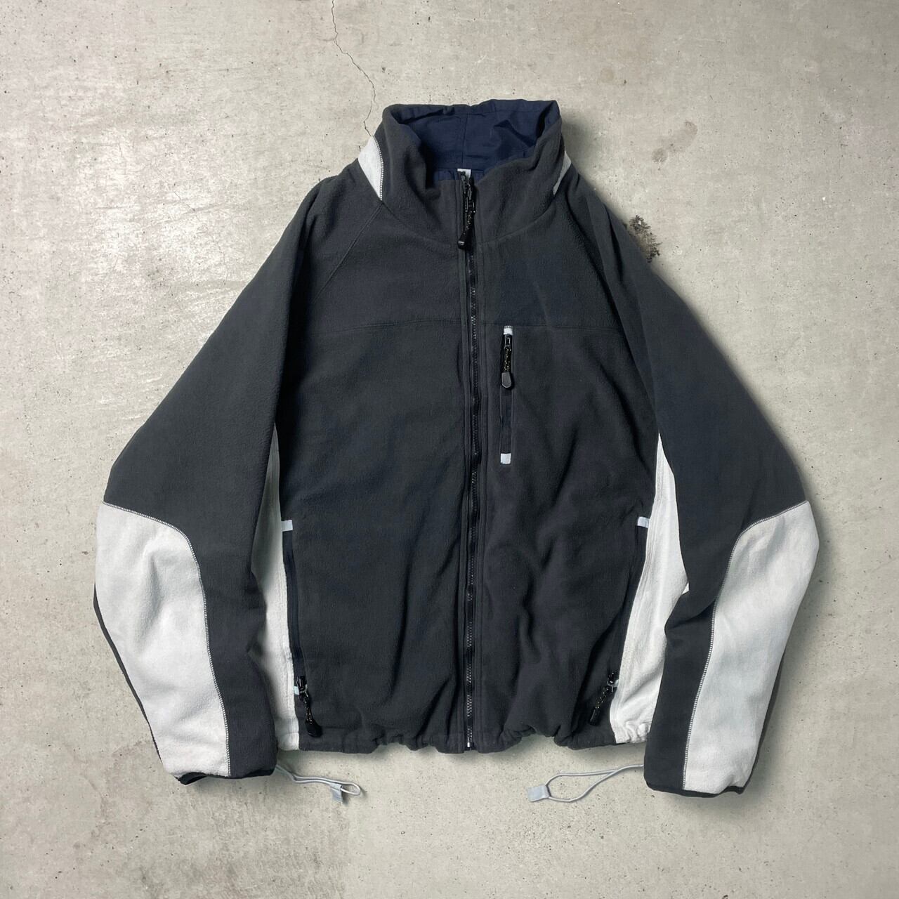00年代 ARIZONA JEANS CO リバーシブル ナイロンジャケット フリース