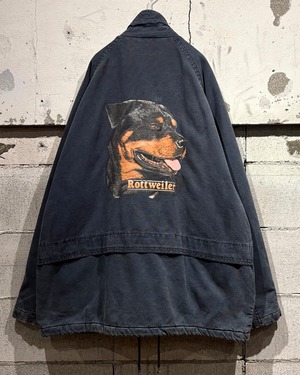 【Caka otto】80's〜90's “Ocean Pacific” Good Fade Euro Vintage Duck Jacket