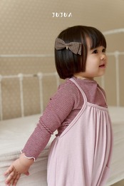 韓国子供服 / JUJUA / 26Autumn / ストライプ タートルネックTシャツ / 秋服 *XS~XL*