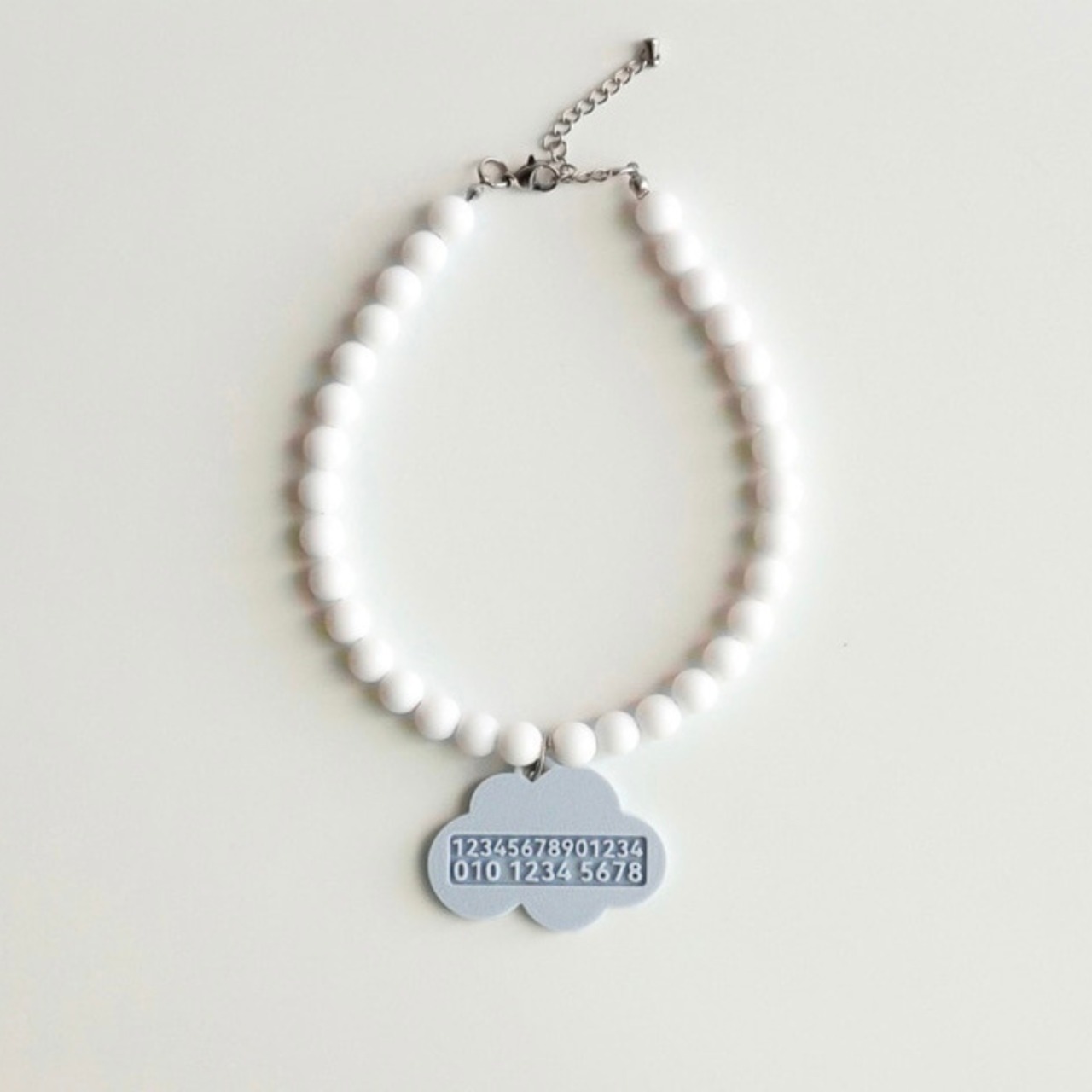 【予約】Pet Necklace Beads｜Cloud - 2