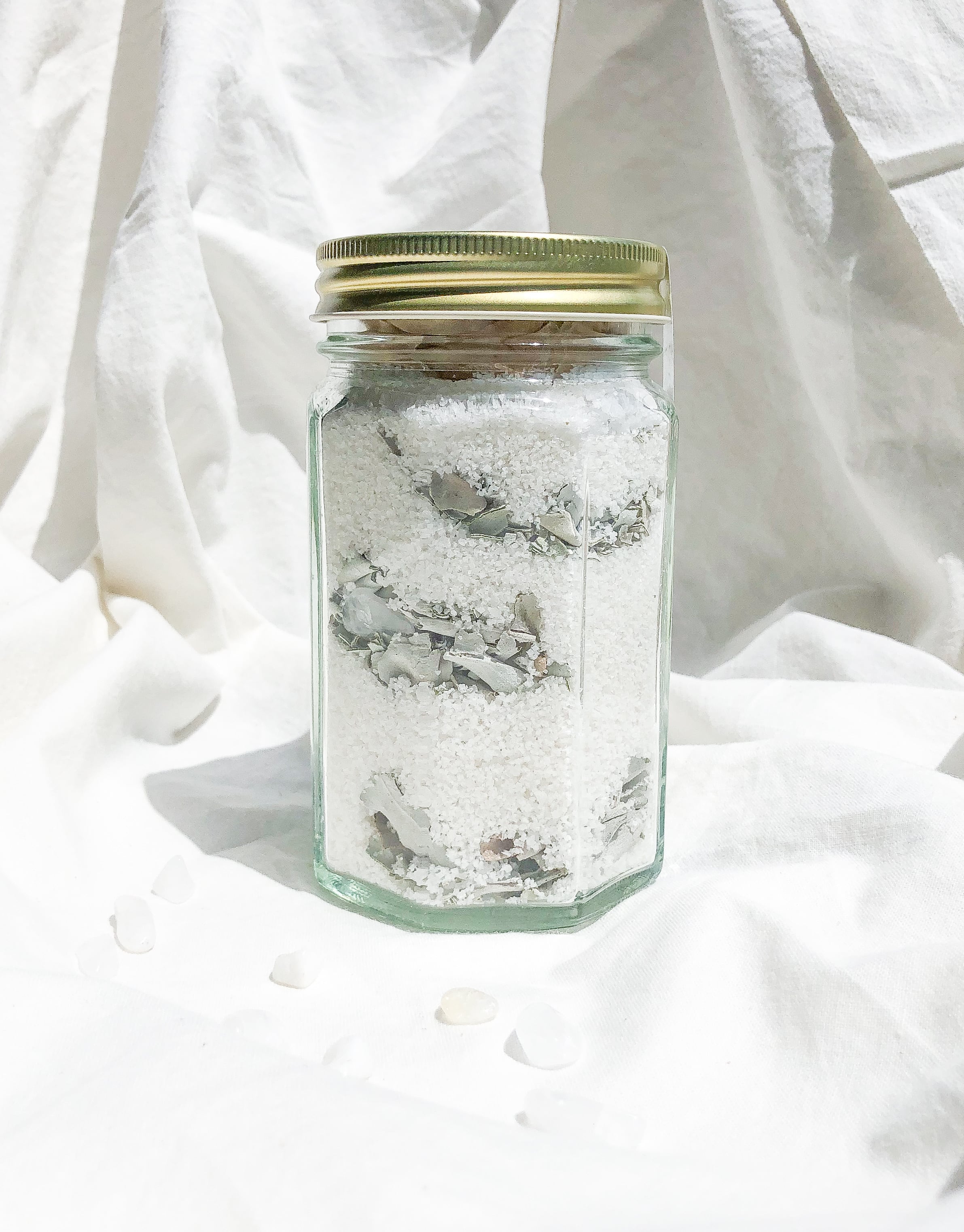 幸運☆オーロラパイナップル&天然石水晶 ／オーロラ／風水／ハッピーフルーツ 幸運☆オーロラパイナップル&天然石水晶 ／オーロラ／風水