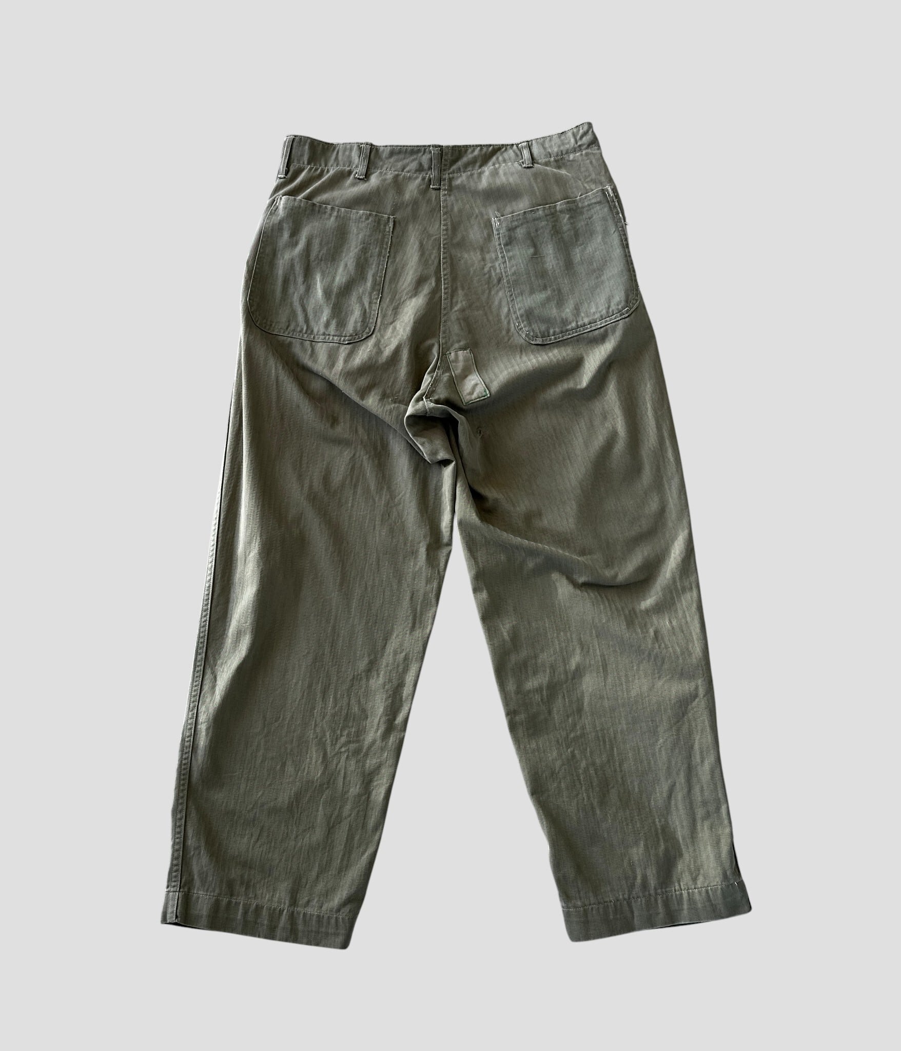 40s us army m-41 hbt パンツ カットオフvintage U.S.ARMY- Vintage 40s M-41 HBT Pants | BEGGARS BANQUET公式通販