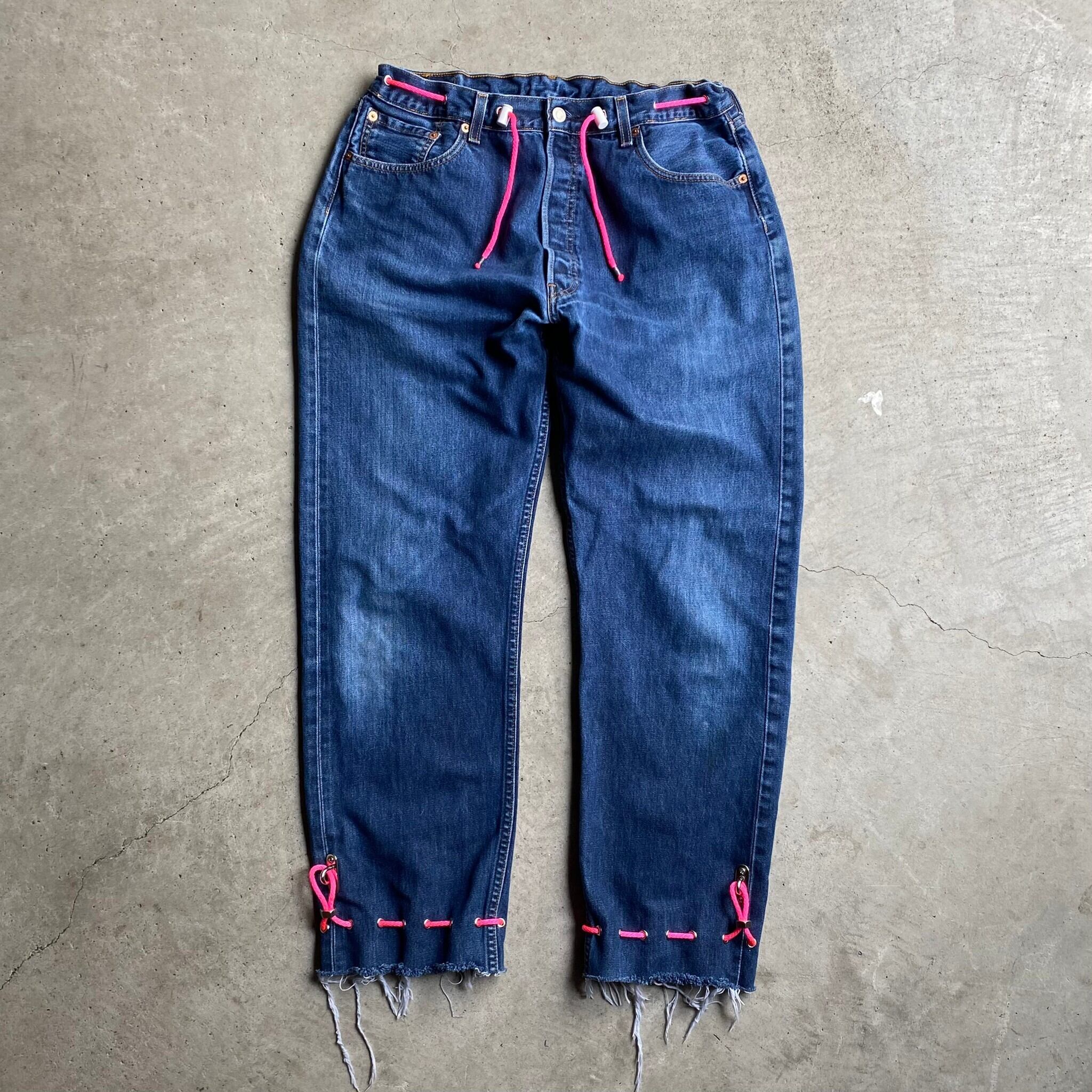 original"cyber custom  indigo" Levi's リーバイス デニムパンツ