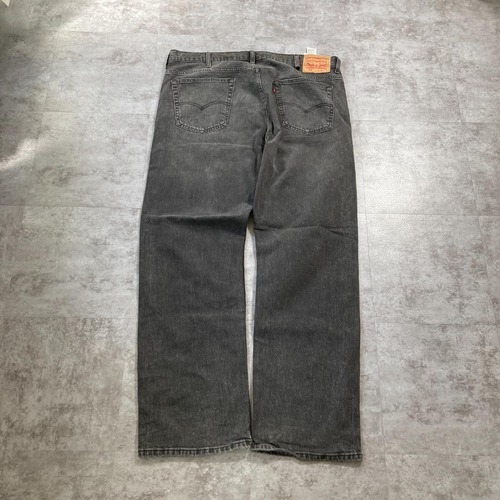 【W38 L34】 usa levi's black リーバイス 569 詳細写真2