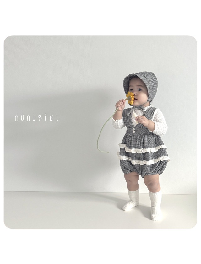 [nunubiel-baby] bebe crumpled t-shirts