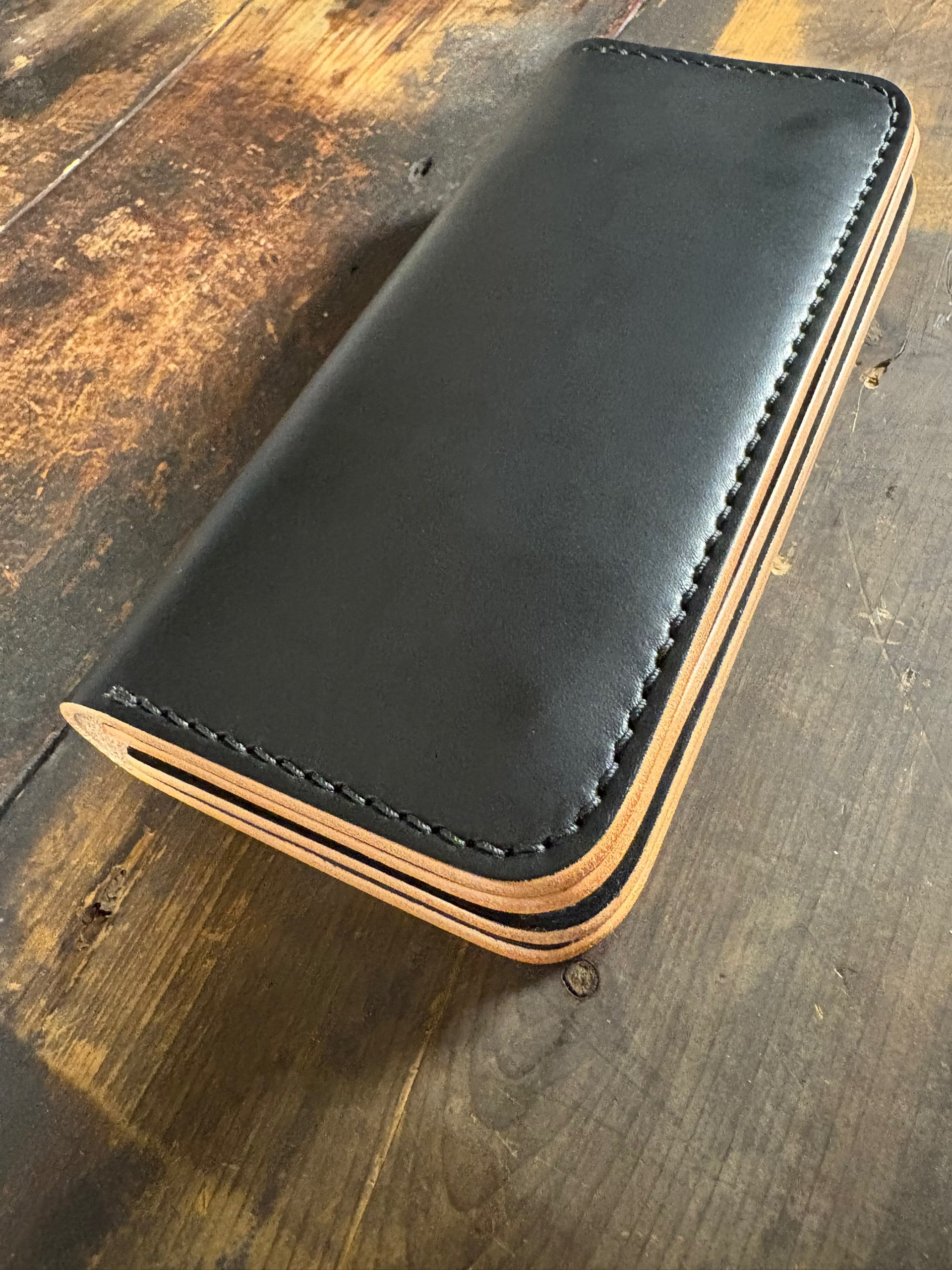 ロングトラッカーウォレット TH008S 3layers シルバーニッケル釦