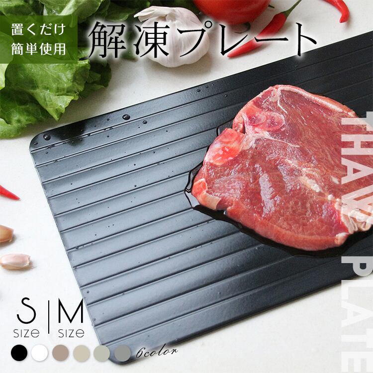解凍プレート 急速解凍 解凍用プレート 業務用 自然解凍 解凍板 解凍皿