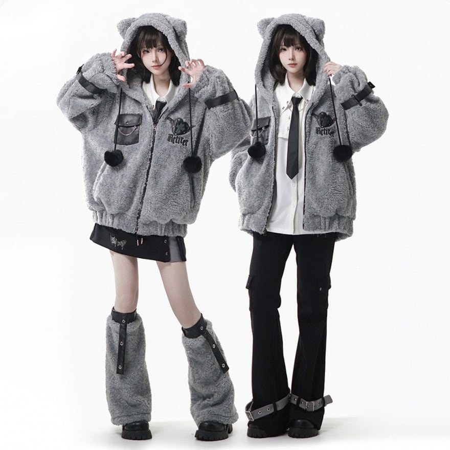 圧倒的ボア感で「細見え」を叶える!地雷系レッグカバー