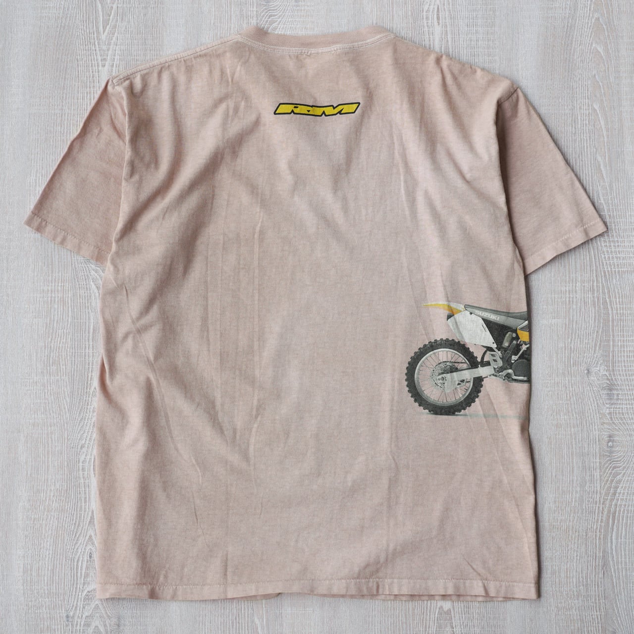 SUZUKI RM250 Promo Tee│古着 Tシャツ スズキ オフロードバイク 企業