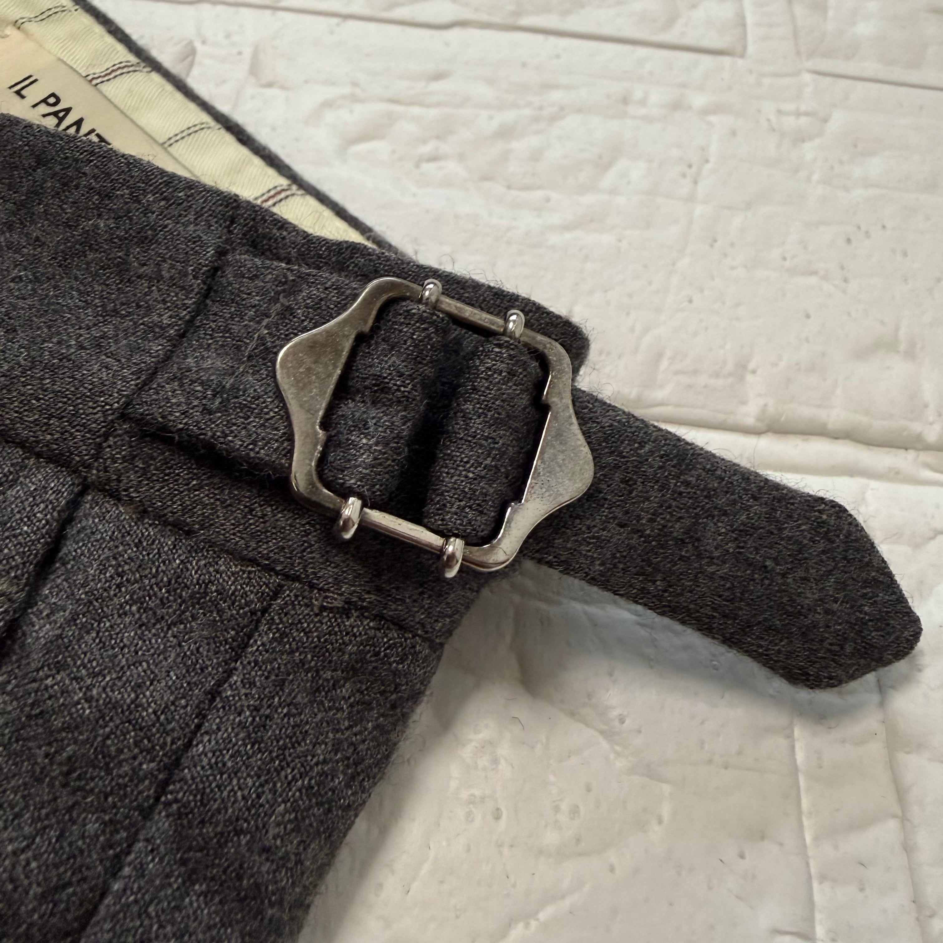 GTA Herrick ベルトレス サイドアジャスター 2プリーツ ウール