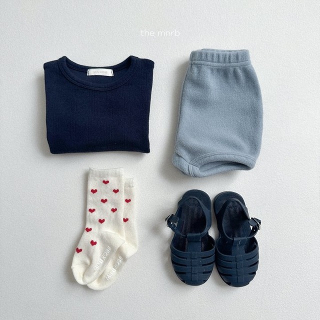 minirobe26su_Heart Socks Tri-Species Set