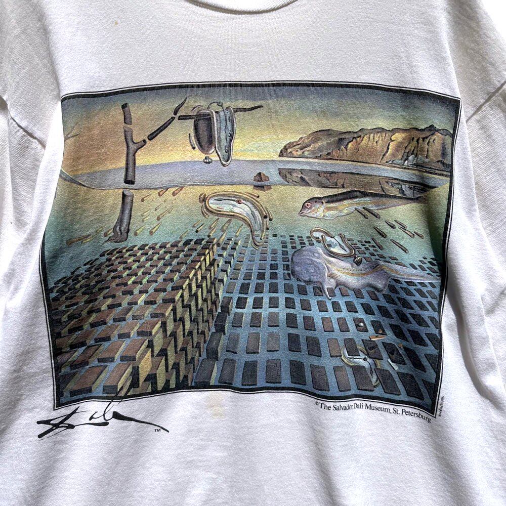 VTG Salvador Dali art T-shirt】 【公式通販】
