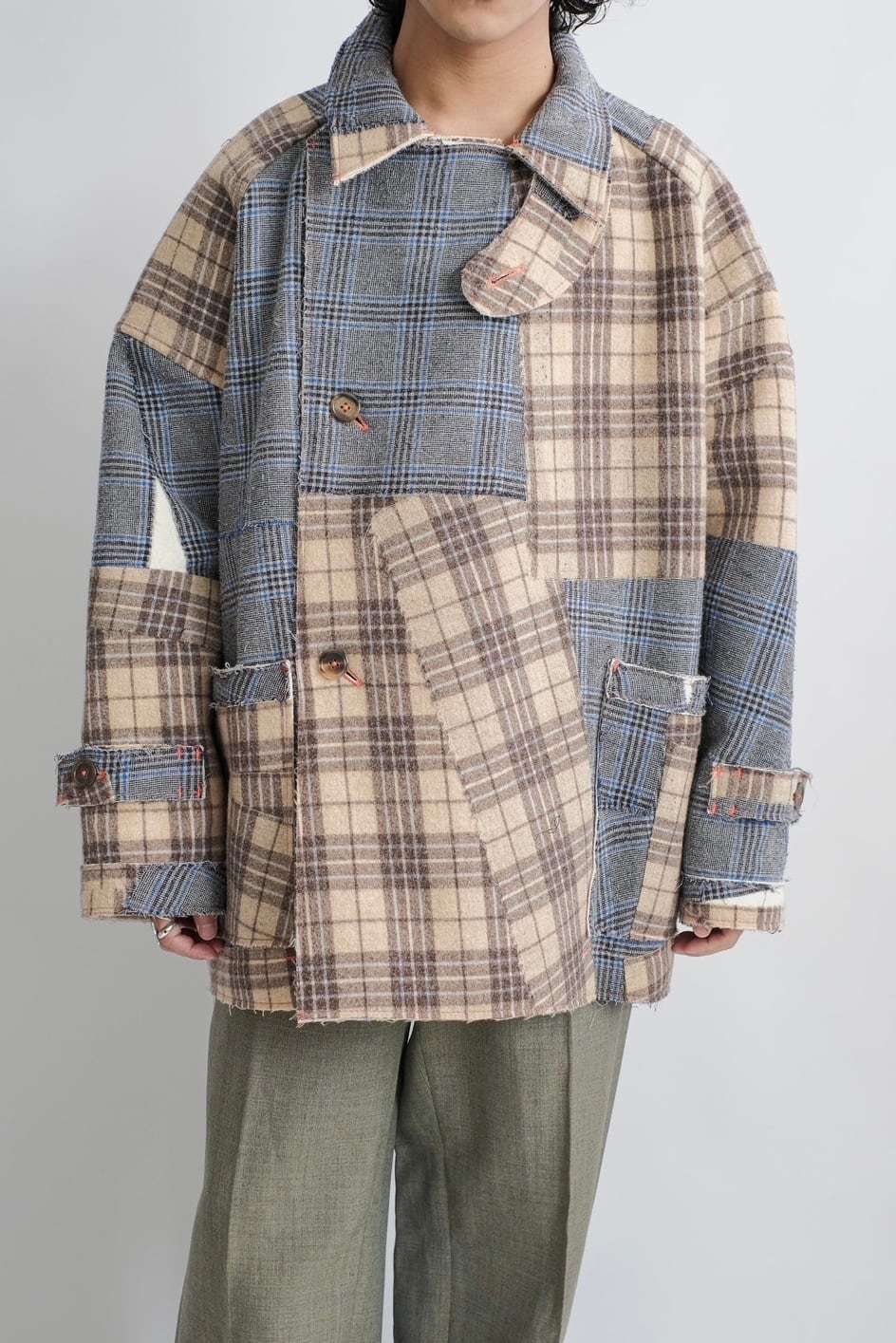 【osakentaro】puzzle exclusive short coat | puzzle 【osakentaro】puzzle exclusive short coat | puzzle