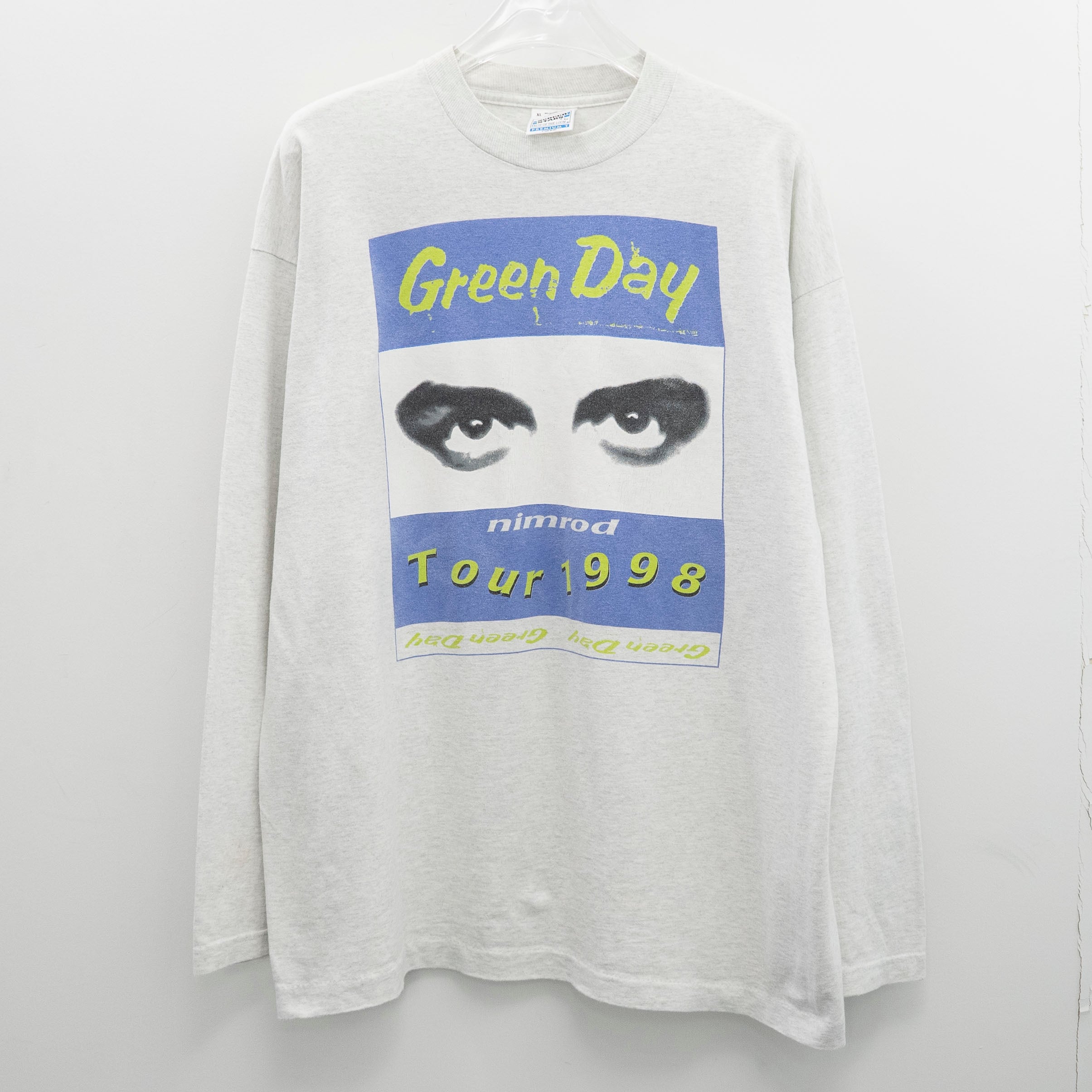 Green Day " Nimrod Tour 1998 Boot L/S " Screen Stars XL 【A6-65】