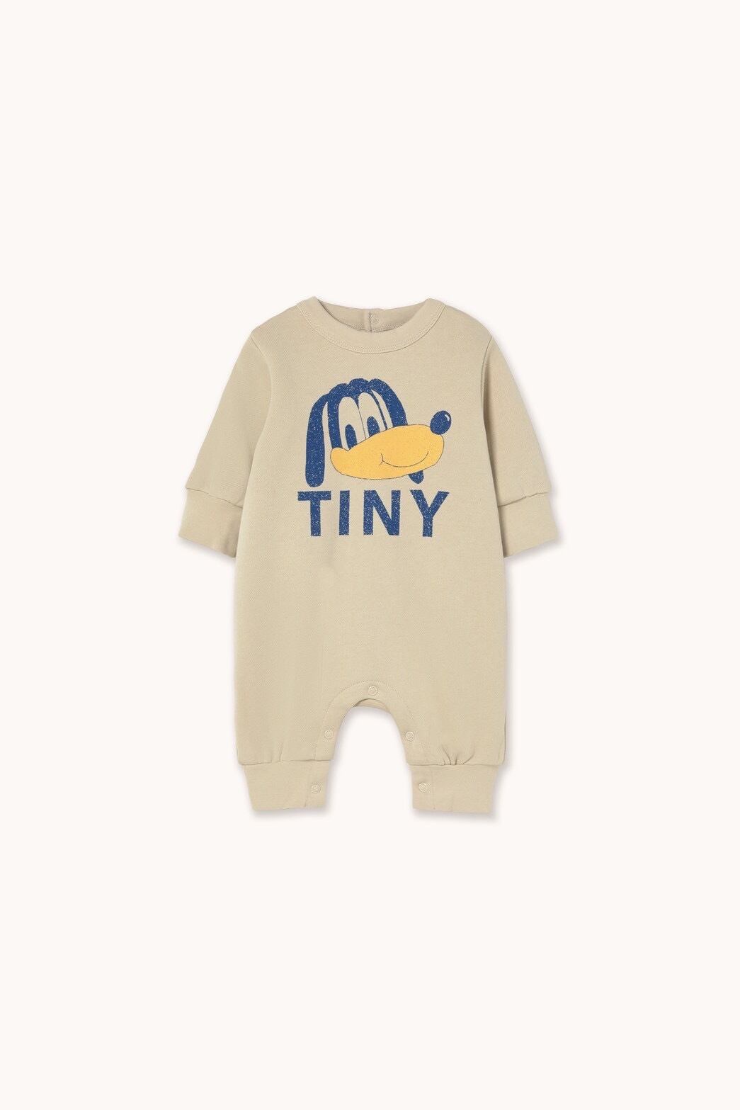 送料無料 tinycottons/TINY DOG GRAPHIC ONE-PIECE - dark vanilla