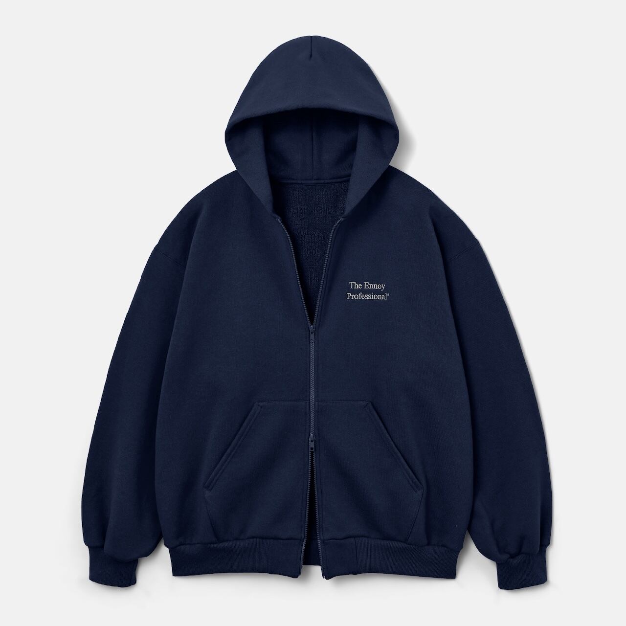 ENNOY DOUBLE ZIP HOODIE パーカー エンノイ　BLACK Ennoy DOUBLE ZIP HOODIE BLACK エンノイ パーカー 【公式通販】