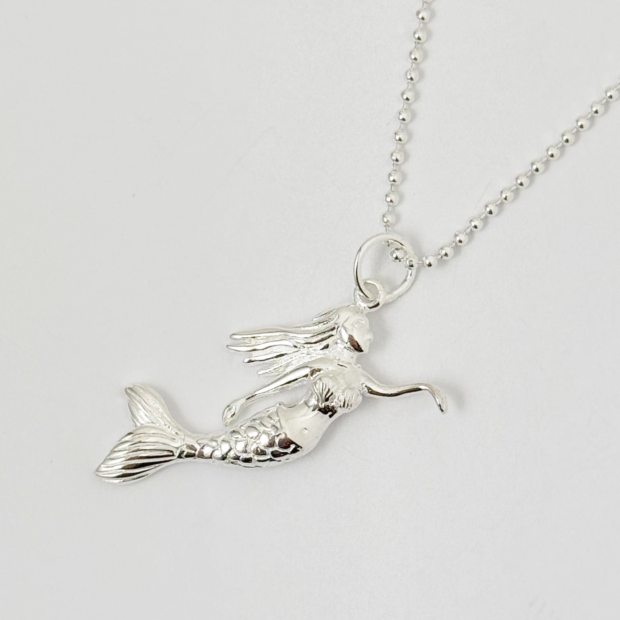 Lagoon Original マーメイド ペンダント（チェーン オプション）人魚
