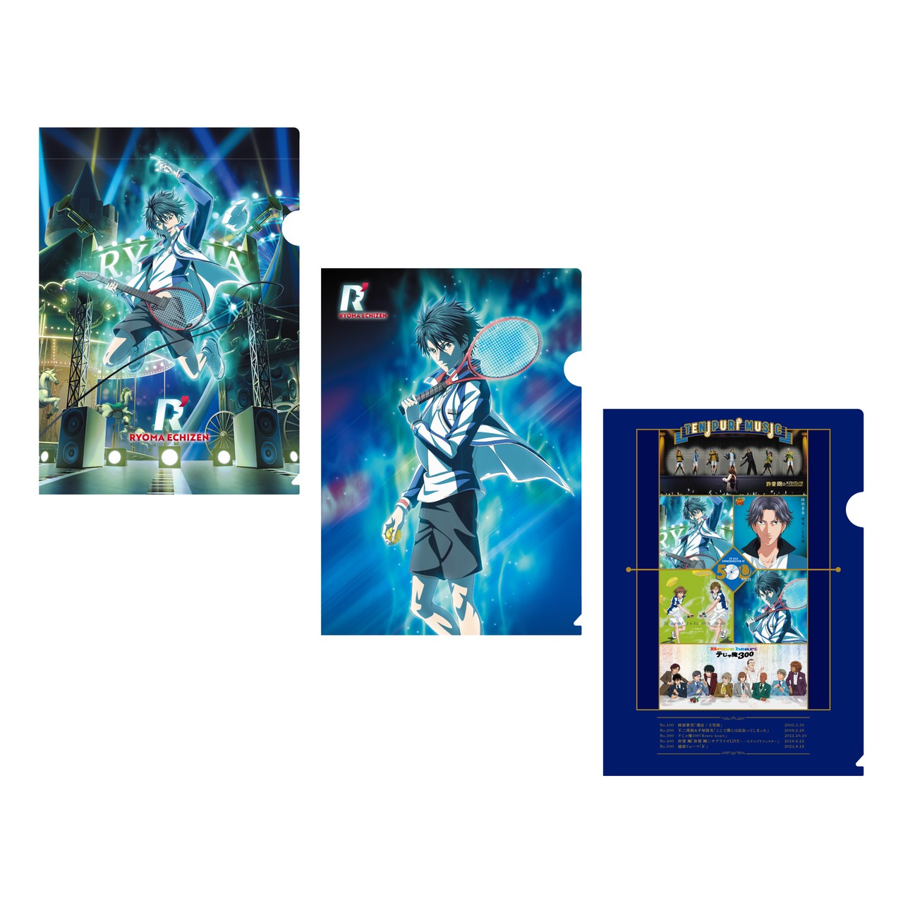 ☆500タイトル記念クリアファイル 3枚セット | FEEL MEE MARKET 