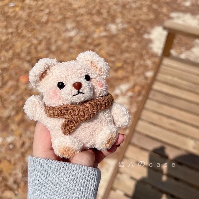 くまさん専用　AirPods Pro 第一世代 AirPods Pro ケース くま くまちゃん かわいい ぬいぐるみ 第1世代 第2