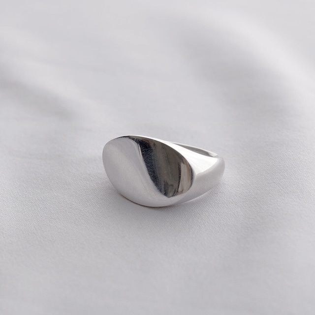 P201 / Soft hoop pierce - silver (pair)
