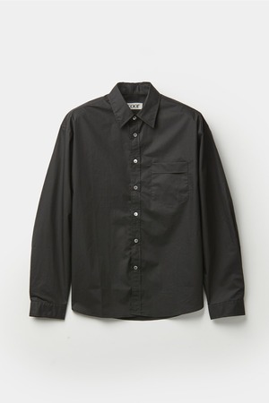 [COOR] Paper Cotton Shirt (Black) 正規品 韓国ブランド 韓国通販 韓国代行 韓国ファッション クール クーア クアー COOR 日本 店舗