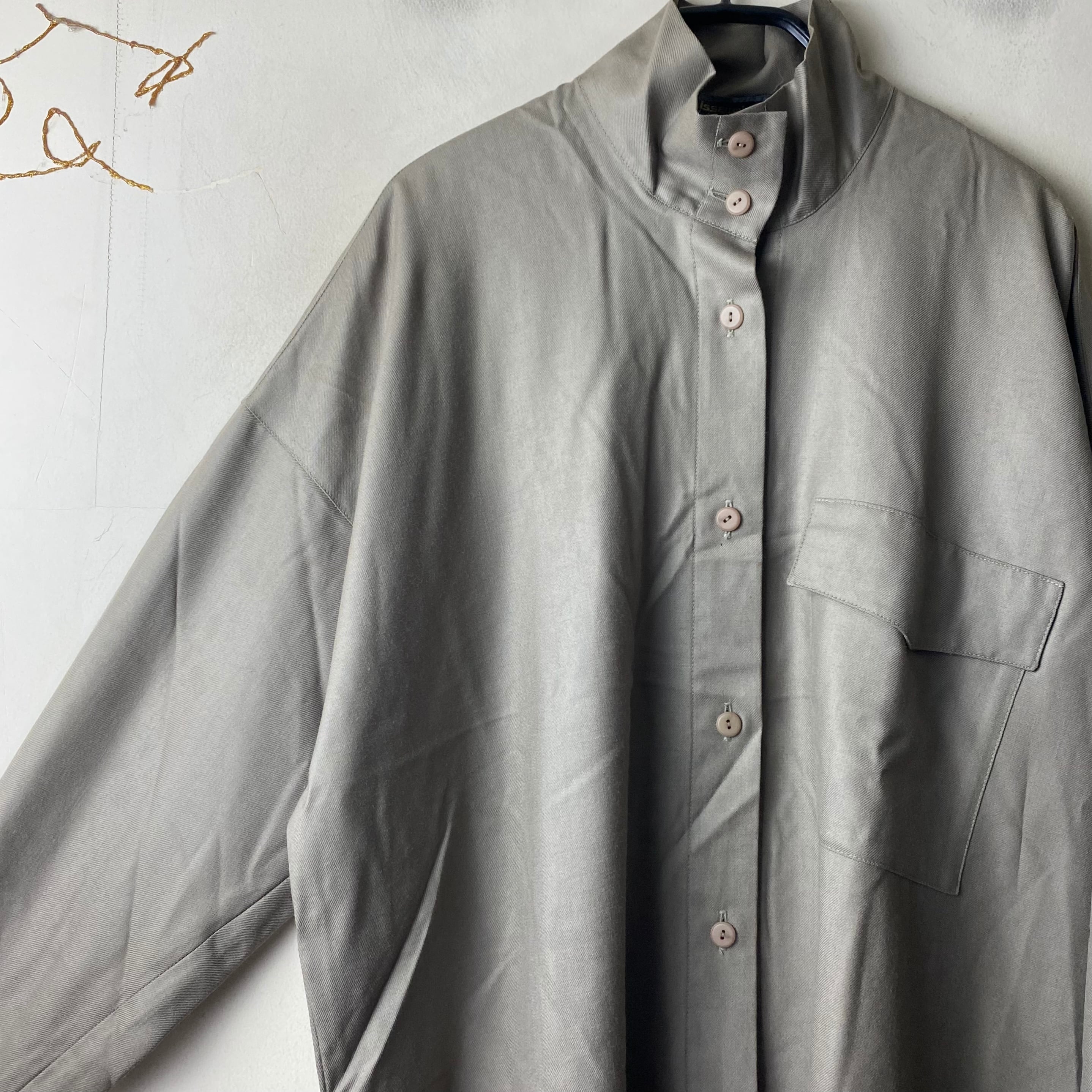 vintage ISSEY MIYAKE stand collar shirt | NOIR ONLINE