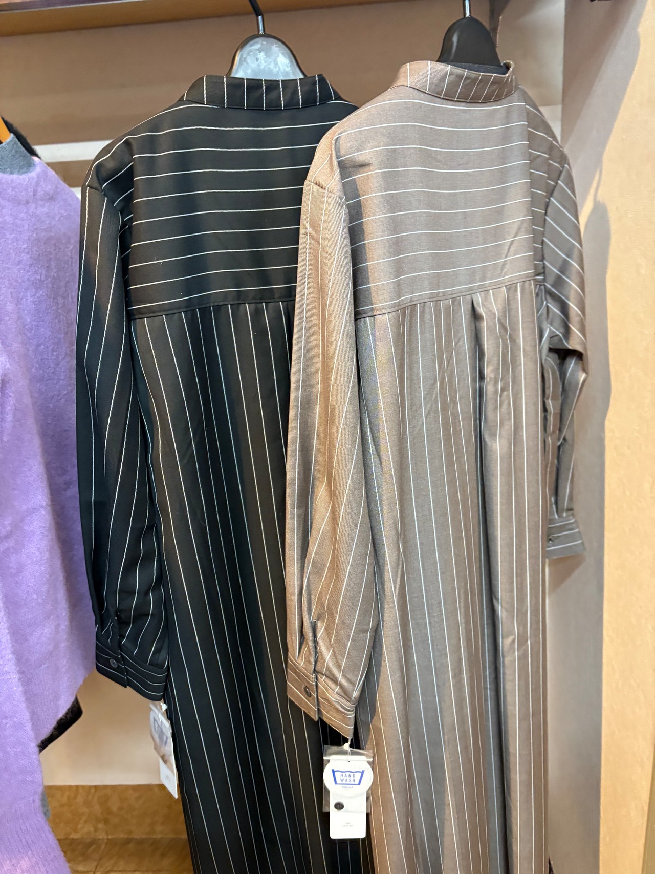 cest moijeu ニットコンビ　シャツワンピース　10256020