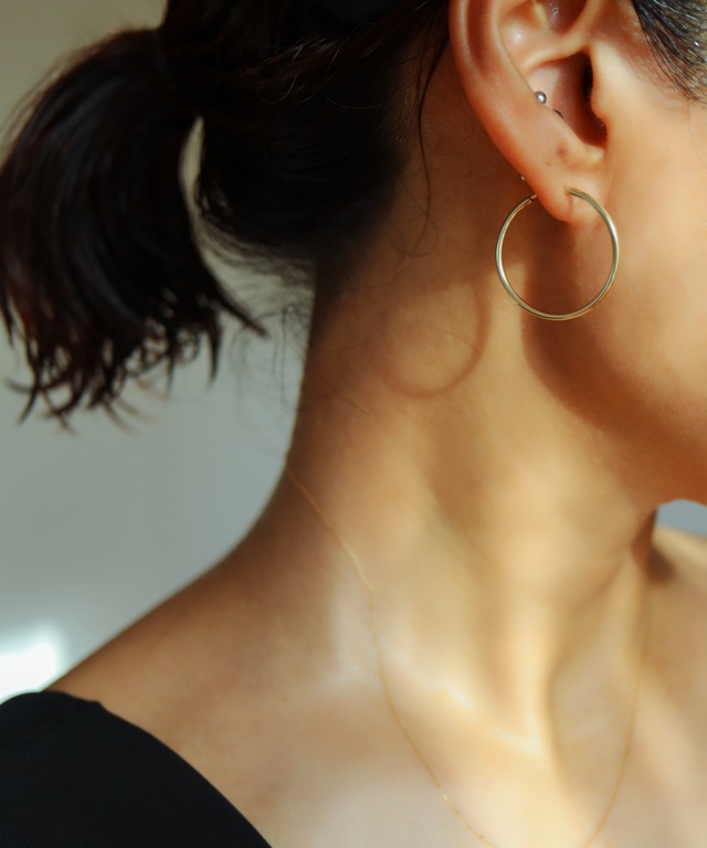 【KUWARTO】9k HOOPピアス/923059