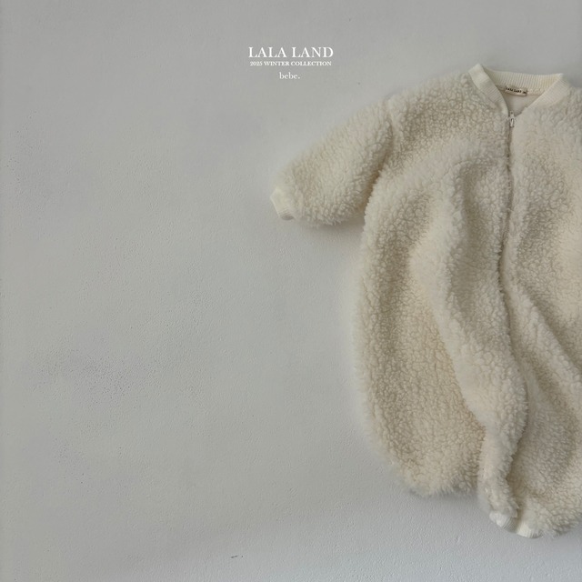 【予約】Poodle Zipper Suit