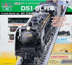 KATO 10-032 Nゲージスターターセット D51 SL列車 Nゲージ 鉄道模型