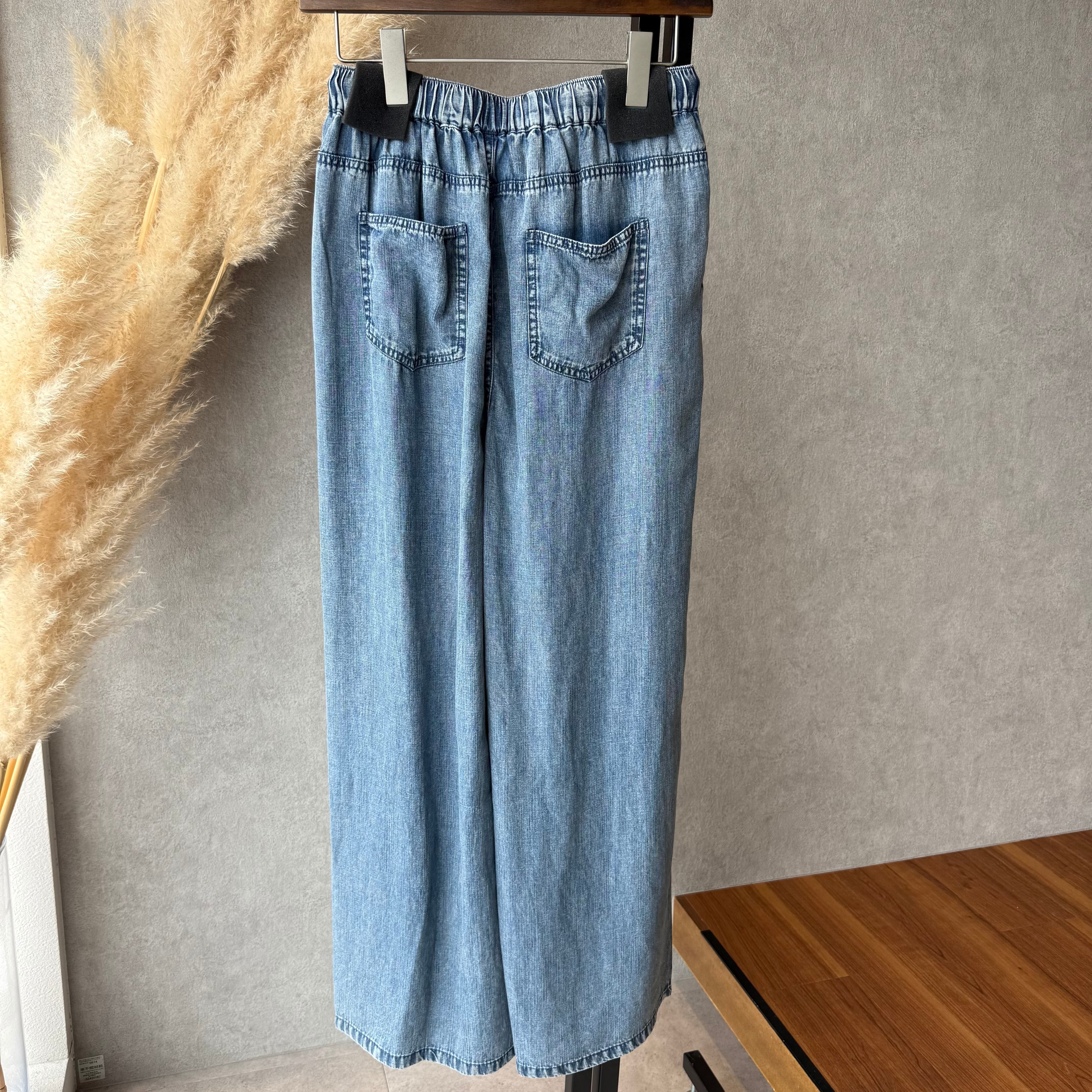 ⭐️ワイワイです 33℃ タックテンセルワイドパンツ(N) | whispermusee