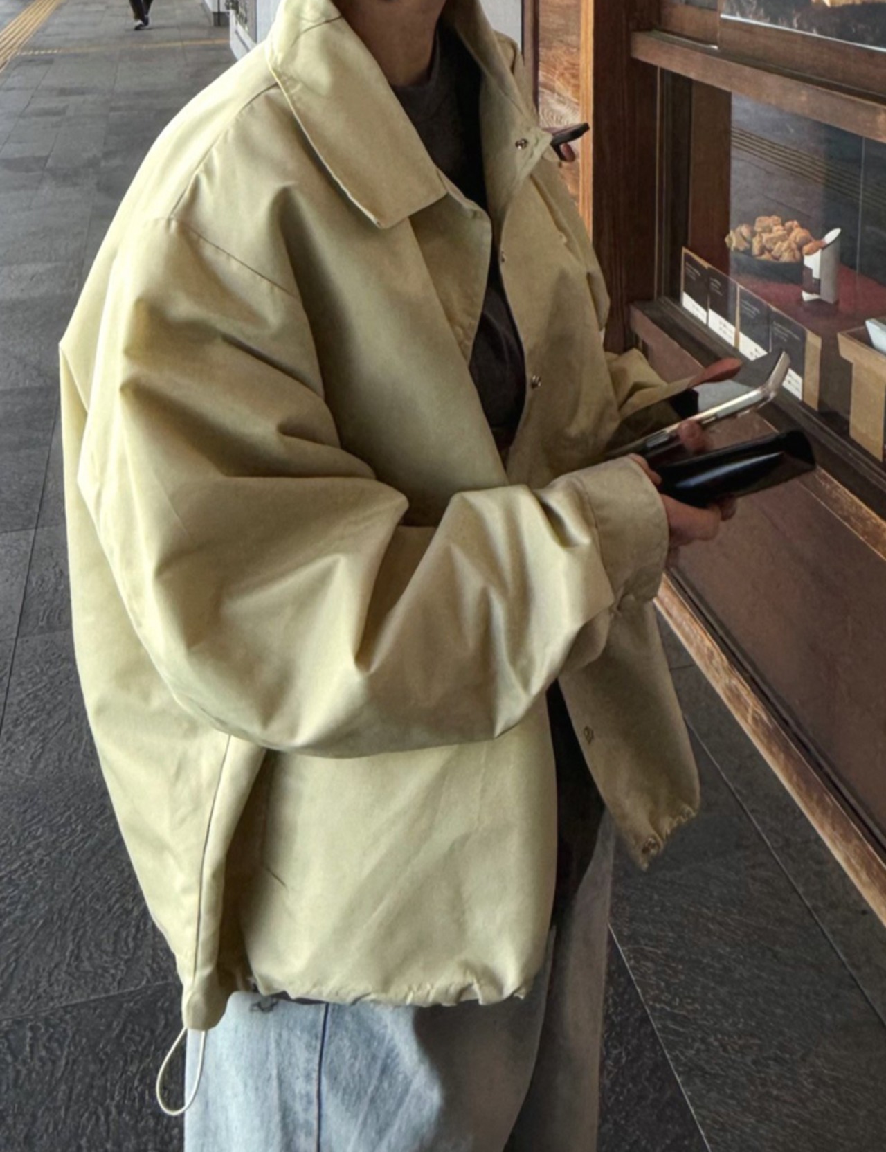 【新作5％OFF・3日間】Premium-Nylon Pra Jacket_2colors