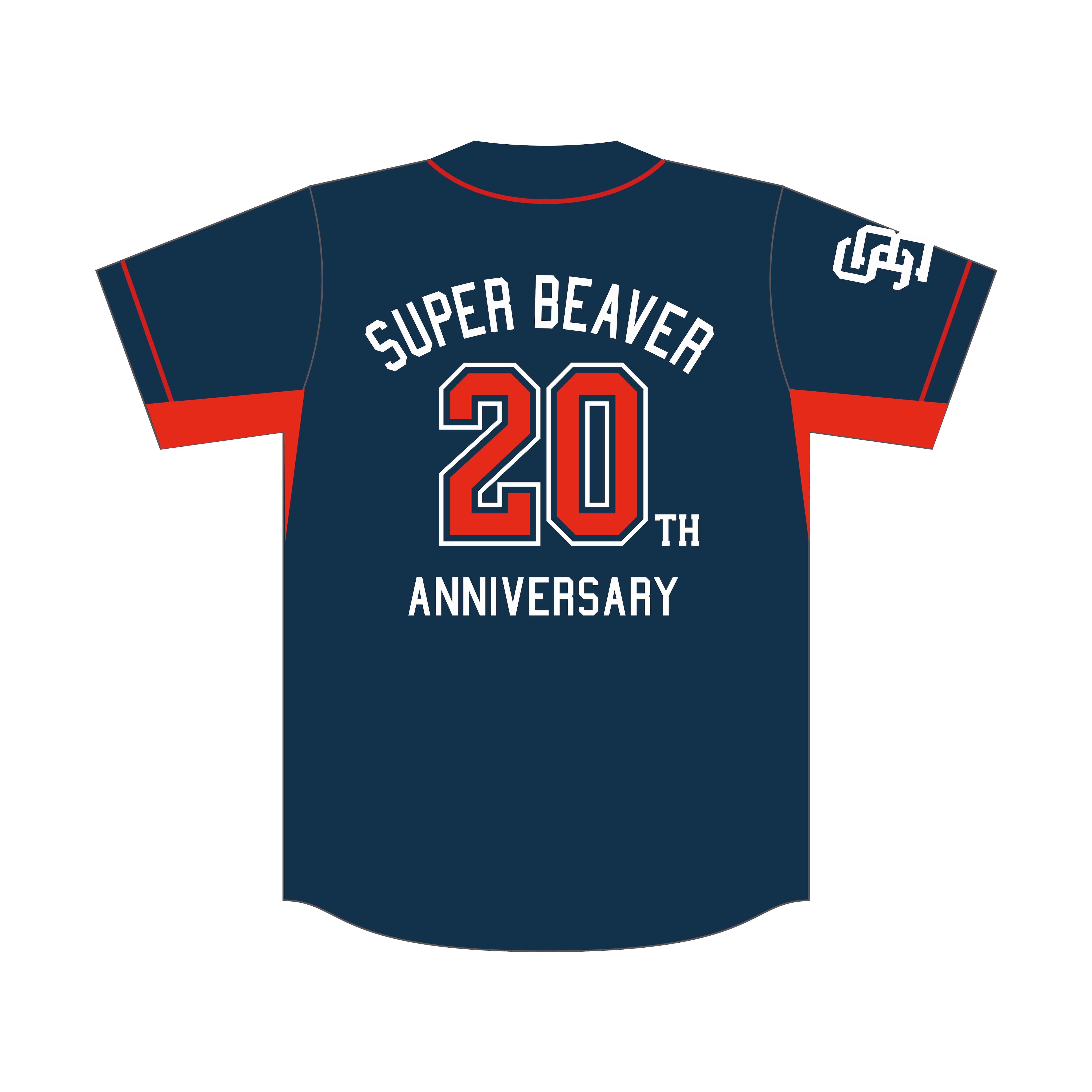 SUPER BEAVER 20th ANNIV ベースボールシャツ黒　XL 新品 20th ANNIV ベースボールシャツ | SUPER BEAVER OFFICIAL WEBSTORE