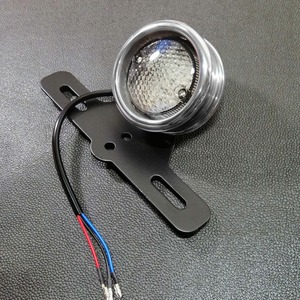 LED テールランプ　アルミ　ドリリング　ナンバー灯付き