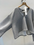 【新作5%OFF・3日間】Unique Neoprene Tops_3colors