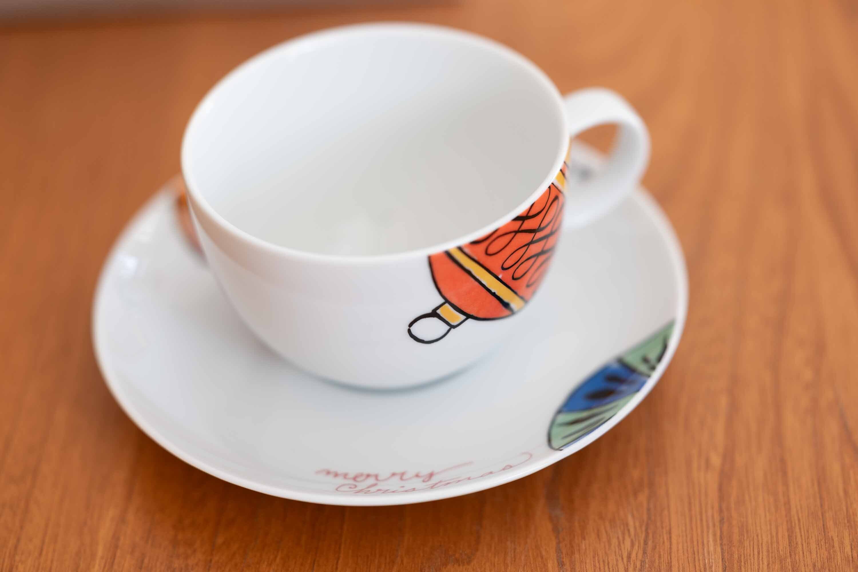 Rosendahl(ローゼンダール)社製 大きめのカップ&ソーサー Andy Warhol