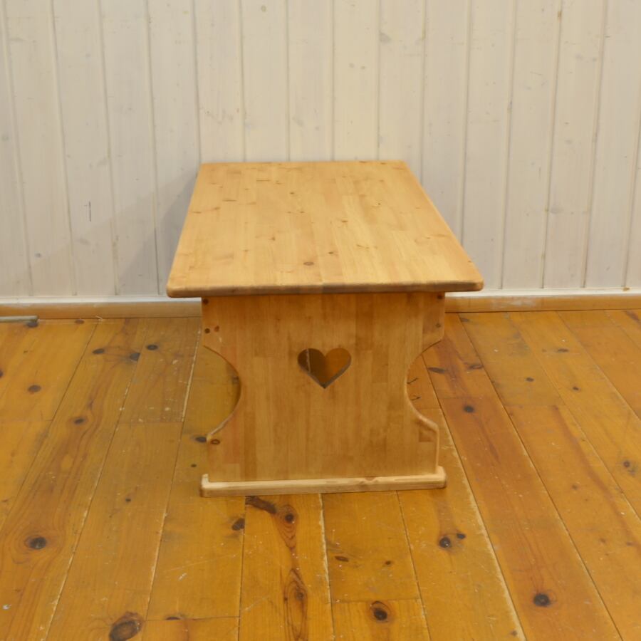 手作りハートローテーブル | 嶝野家具