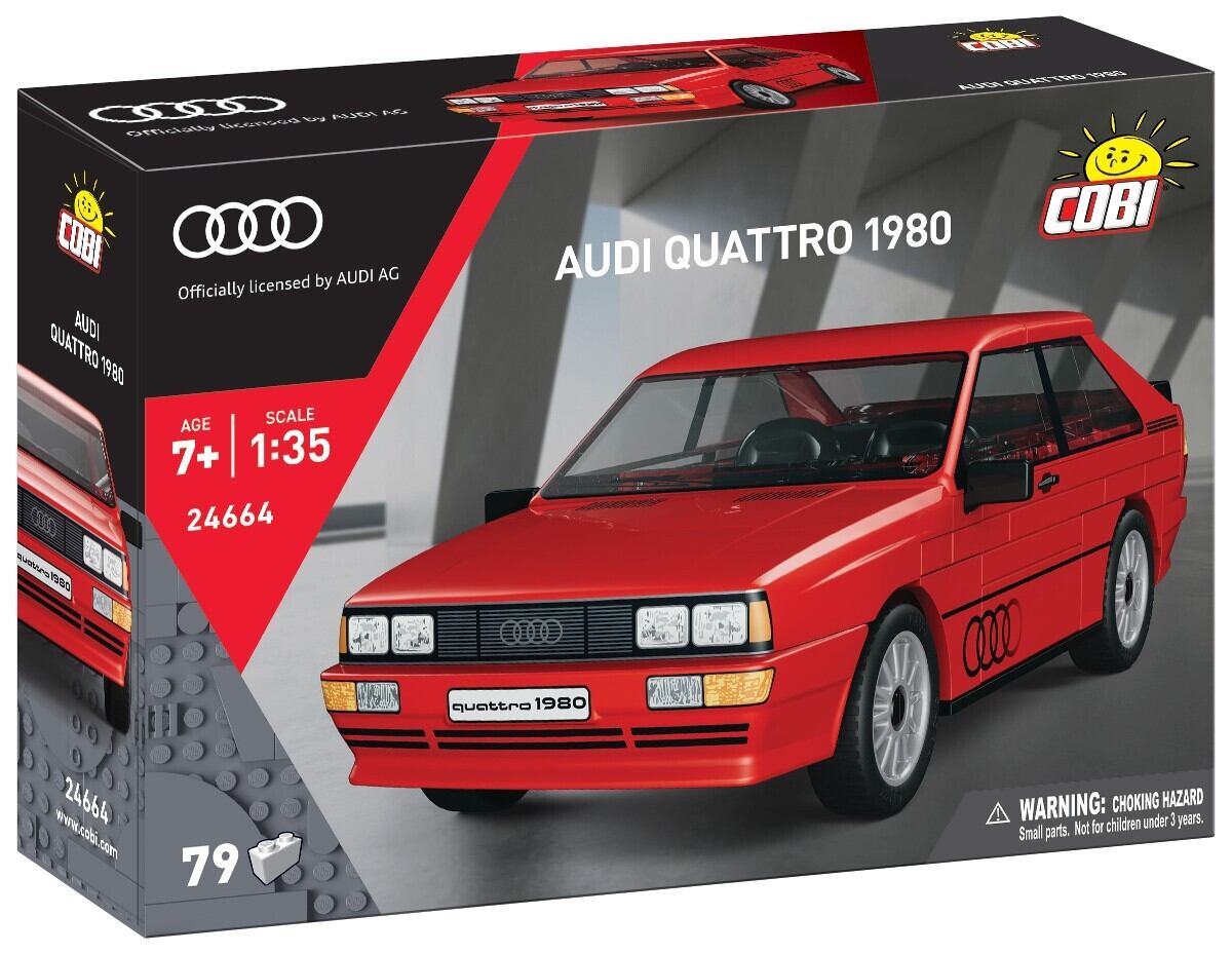 COBI #24664 Audi Quattro (Red)