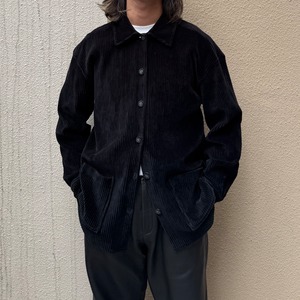 LIZSPORT BLACK CORDUROY JACKET