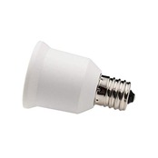 DiCUNO E17-E26口金変換アダプター 変換ソケット 熱に強い 2個セット