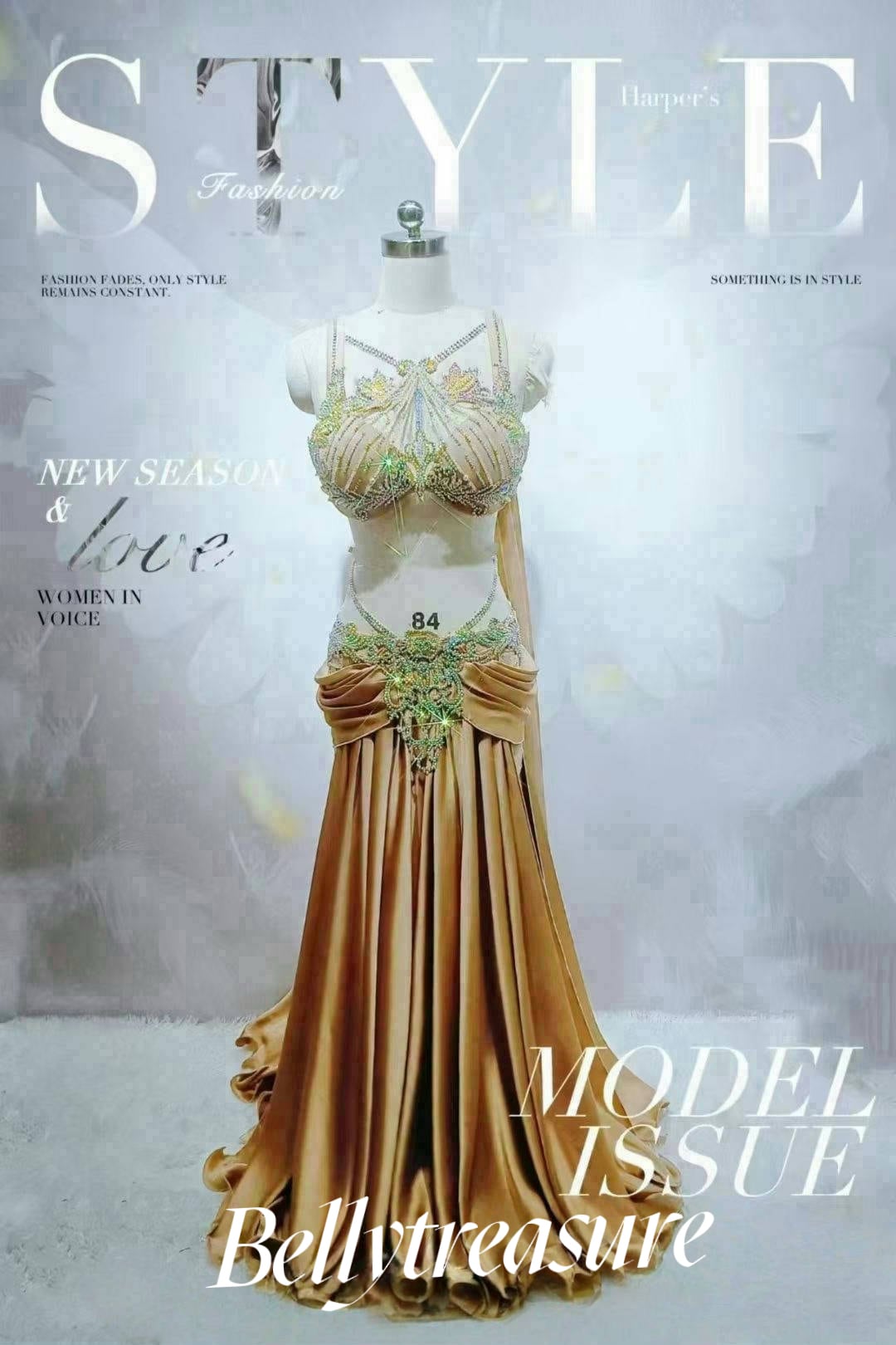 ベリーダンス ハリージ オーダーメイド衣装 LY 1887 202206 | Belly