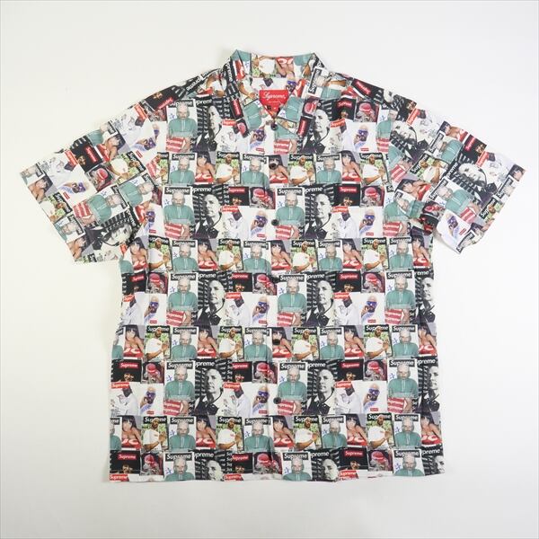 Magazine S/S Shirt Multicolor Lサイズ