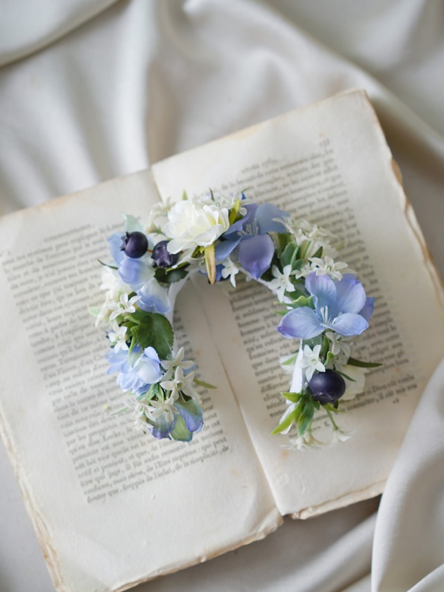 〈 即納アイテム 〉Drops Flora Crown blue