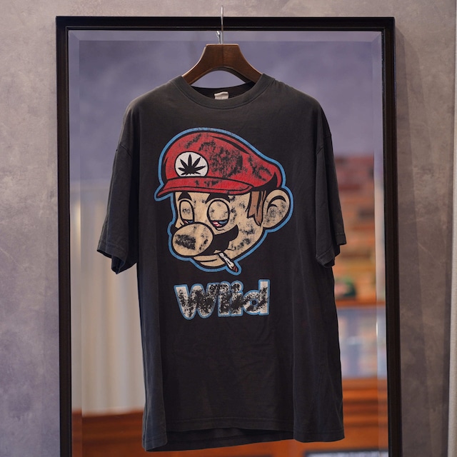 ヴィンテージTシャツ "SUPER MARIO PARODY" wiid　SIZE XL